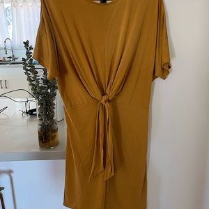Mustard dress size L